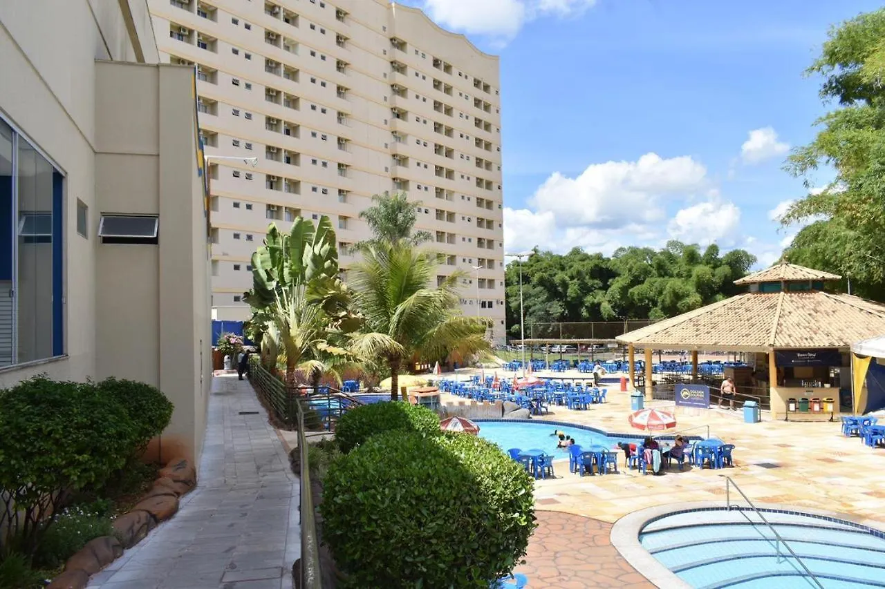 Apartment Golden Dolphin Grande Hotel Caldas Novas - Achei Ferias - Com Roupa De Cama Brazil